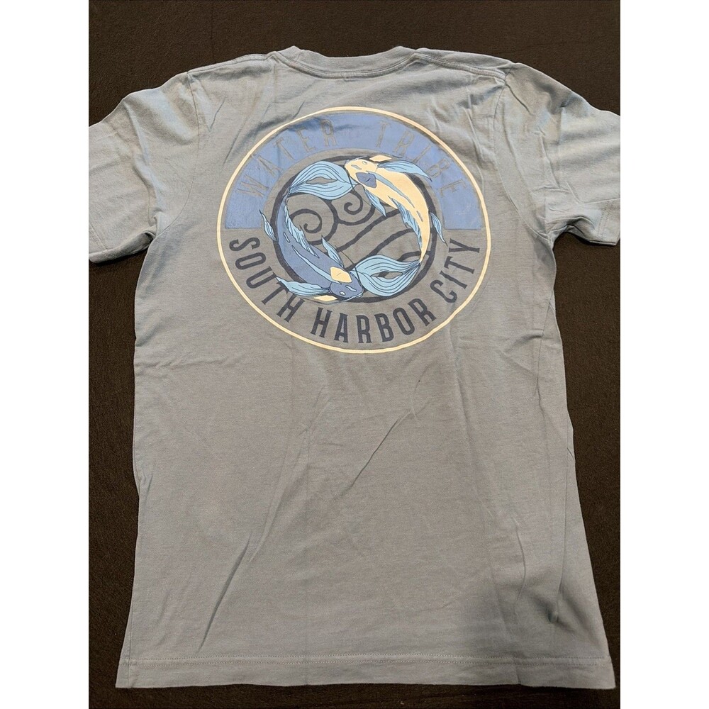Rare Avatar Last Airbender Water Tribe South Harbor City Shirt Medium Katara